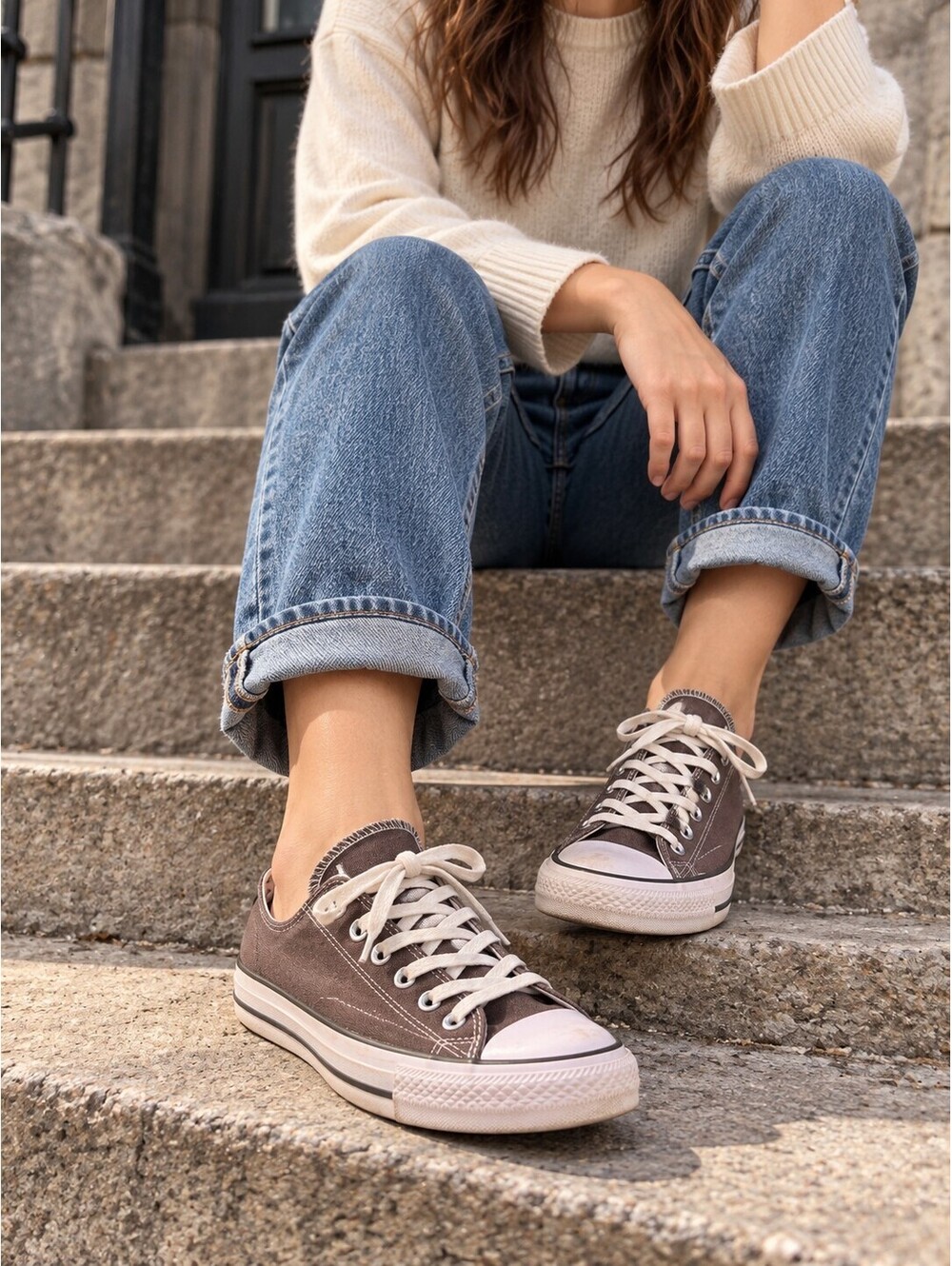 Converse All Star Low-Top Sneakers – Women’s 10